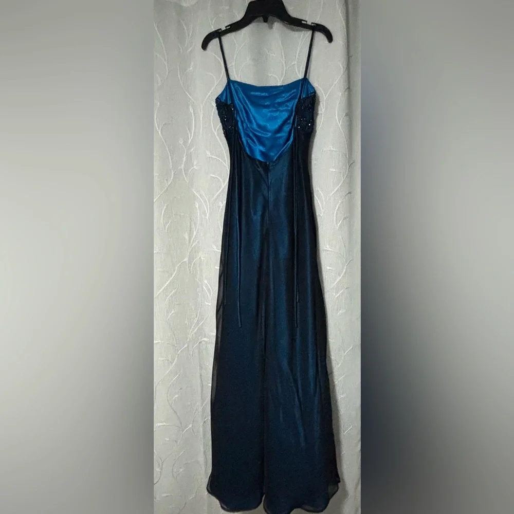 Blondie Nites Vibrant Blue Dress - Picture 6 of 7